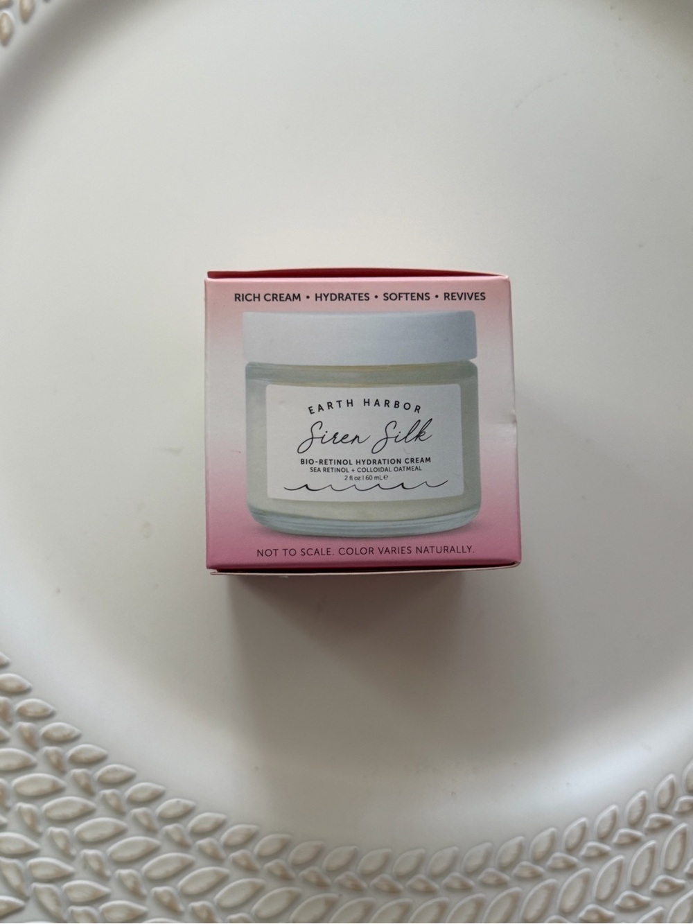 Earth Harbor Siren Silk Hydration Cream — Pink